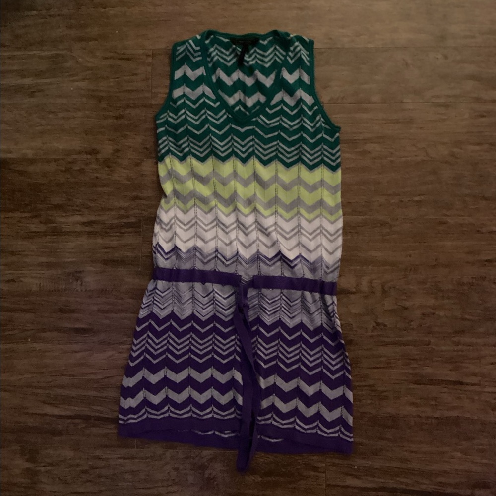 BCBGMAXAZRIA❤️‍🔥multicolor swimsuit cover